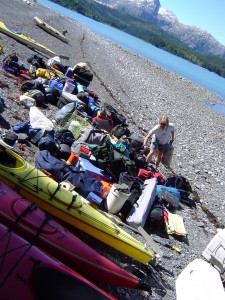 Checking the gear at Derickson Bay, Prince William Sound Alaska